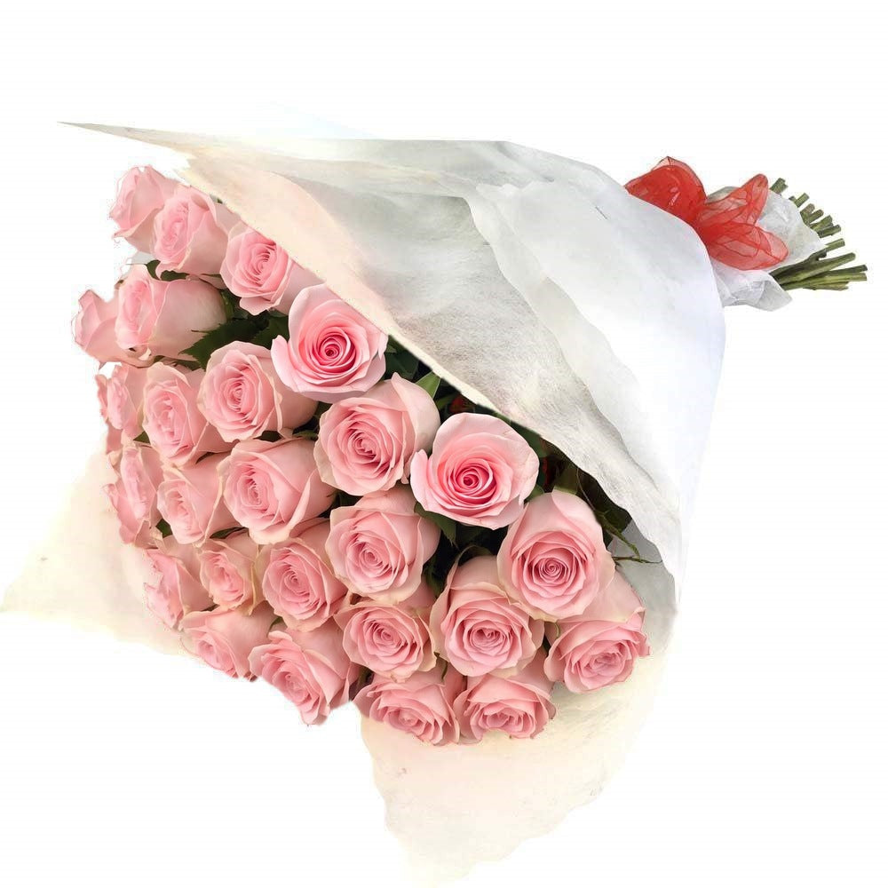 Ramo con 40 rosas, rosas rosadas