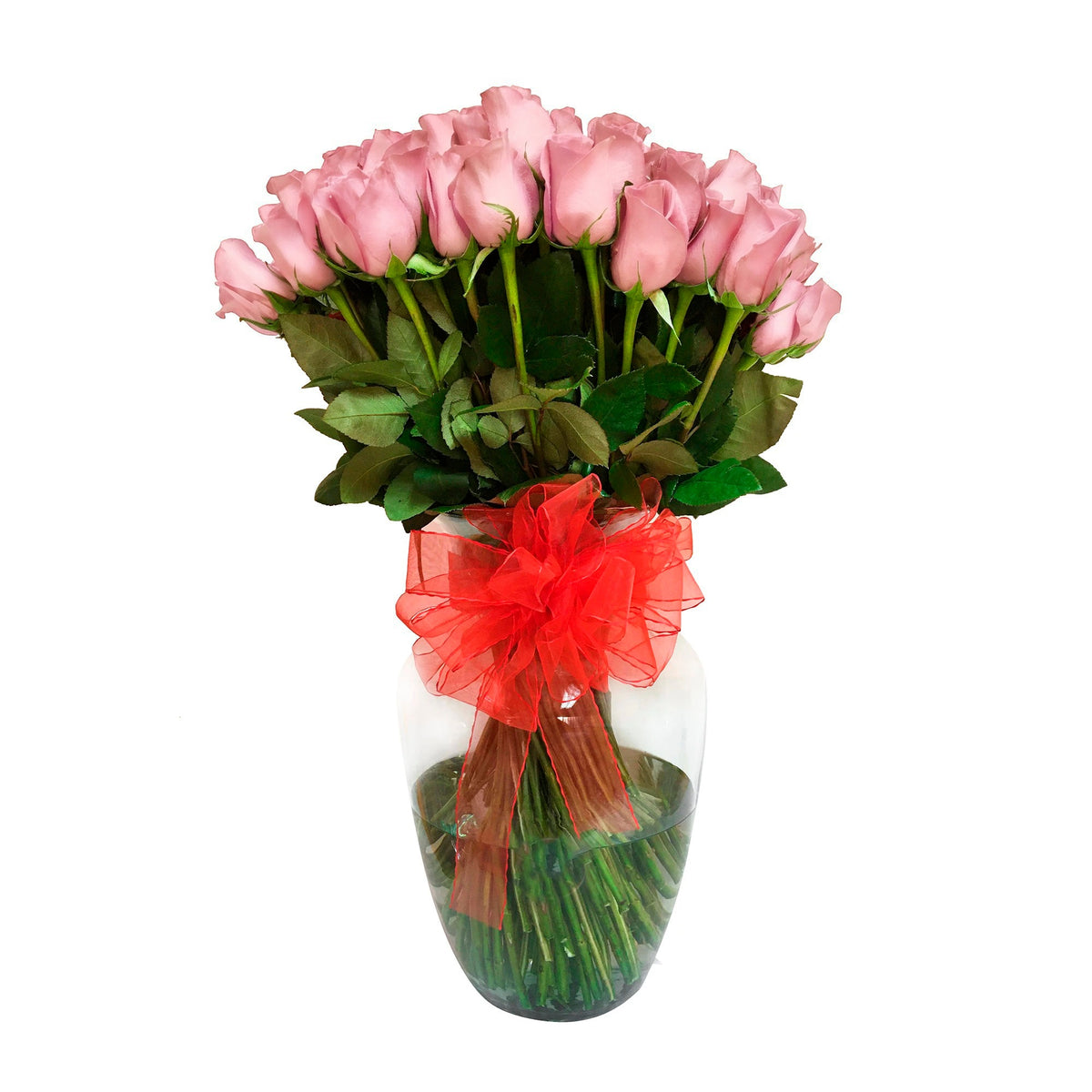 Arreglo con 100 rosas en florero samaritano grande, rosas rosadas