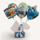 Arreglo 6 globos niño