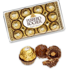 Bombones Ferrero Rocher Caja de 12 Unid. 150 gr