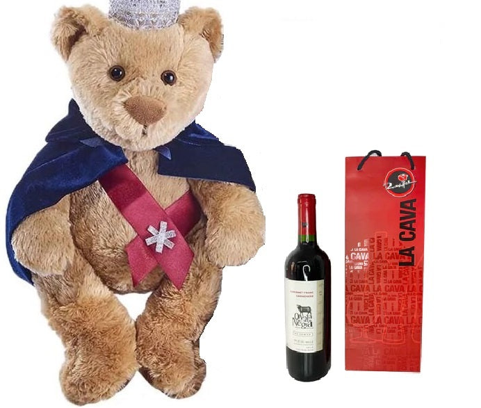 Hugo rey y vino oveja negra en bolsa rosatel