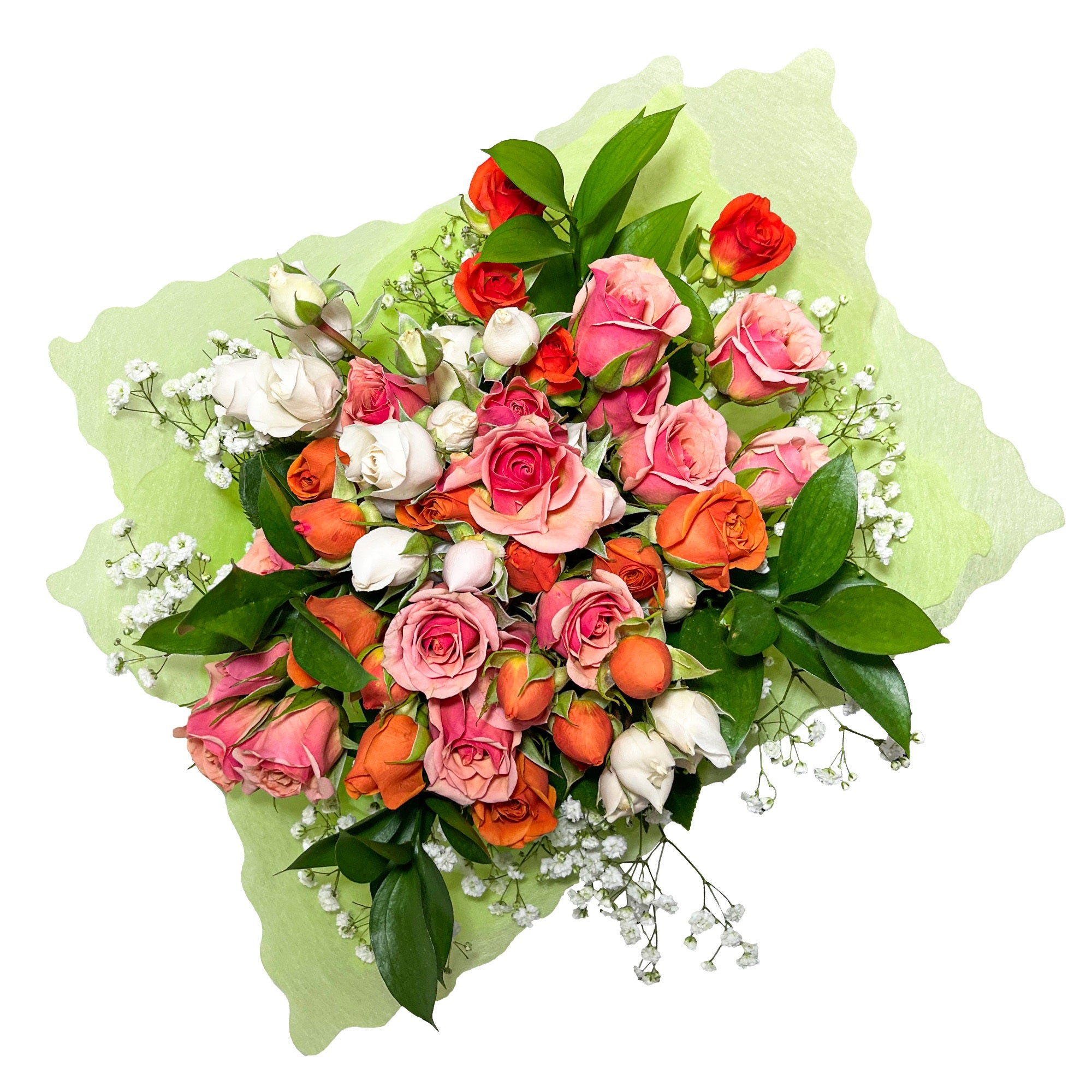 Ramo con 12 minirosas