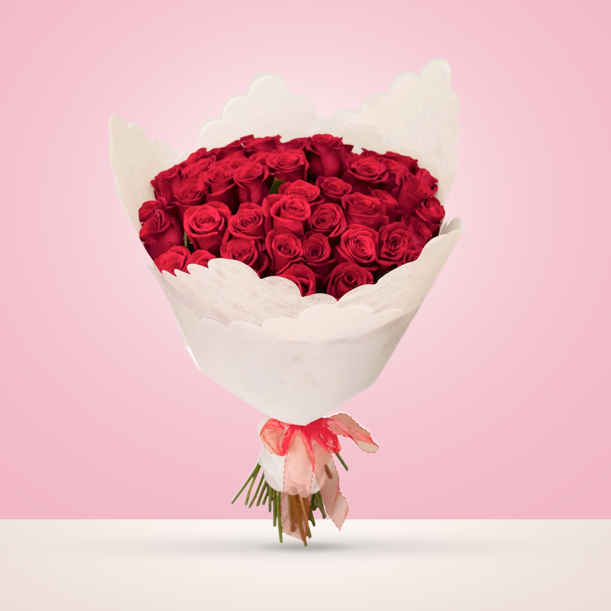 Ramo con 50 rosas rojas