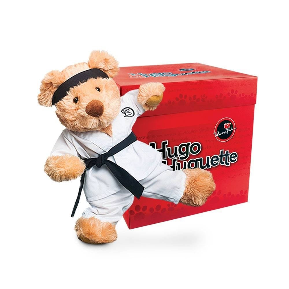Hugo karate en caja roja rosatel