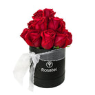 Sombrerera negra 18 rosas